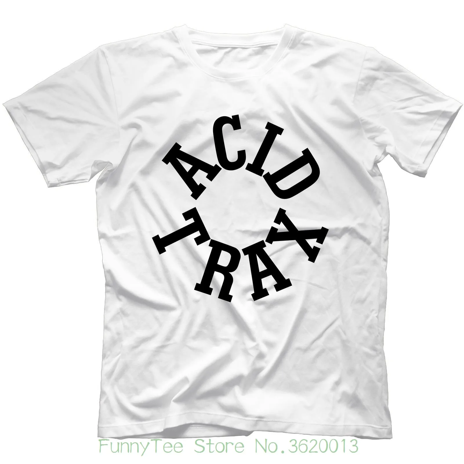 Acid Trax футболка Phuture Techno 303 отслеживает ваш единственный друг дом Dj Пьер - Цвет: Белый