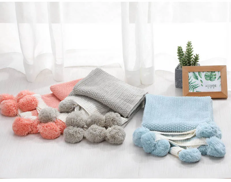 Детский Вязанный плед Пеленальное Одеяло для новорожденных s супер мягкое детское постельное белье для малышей одеяло для кровати диван корзина коляска одеяло s