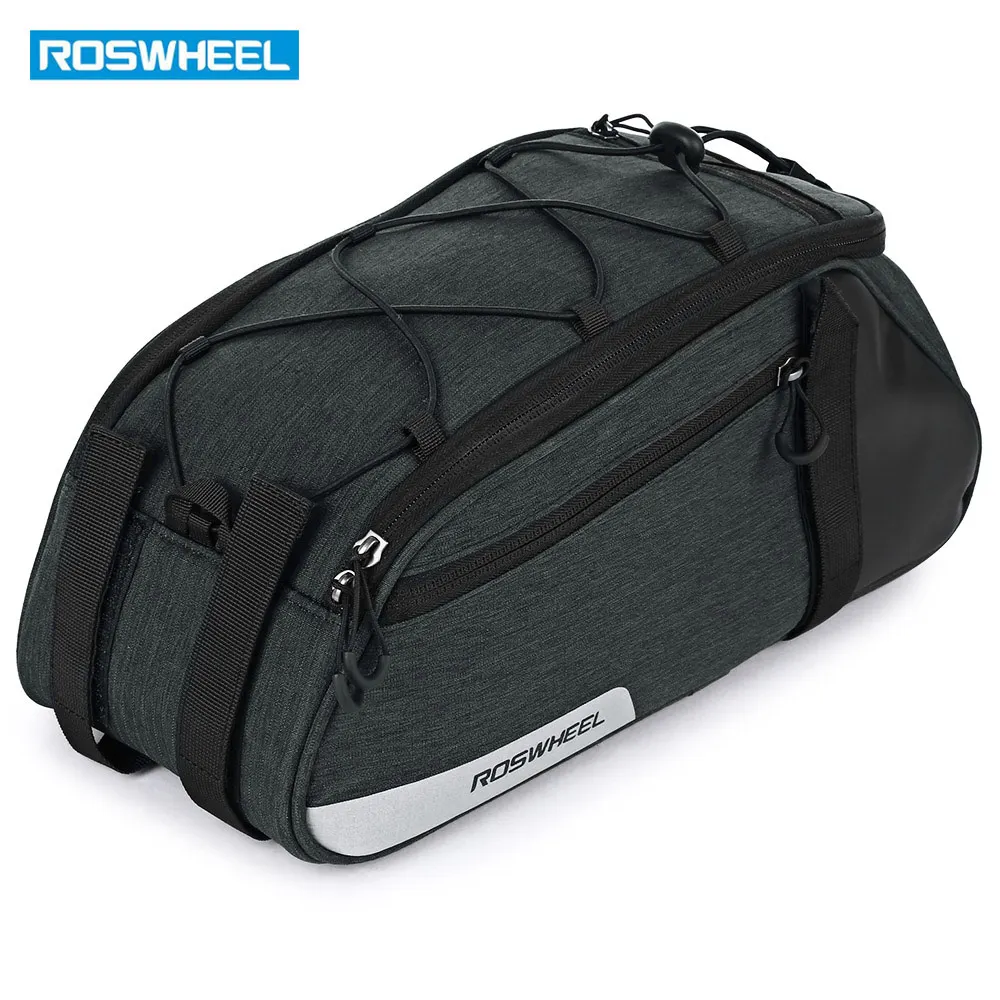 ROSWHEEL горная дорога 8л велосипедная сумка для заднего сиденья багажника рюкзак на