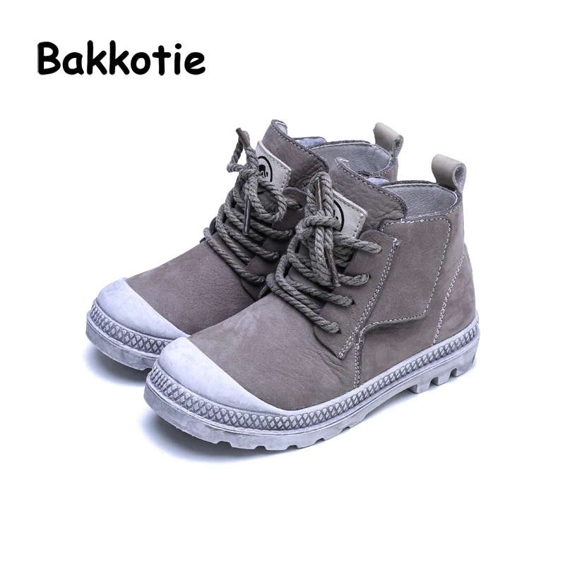 Bakkotie Spring Fashion Baby Boy Genuine Leather Shoes Children Casual High Sneakers Kid Sport Shoes Girl Black Shoes Trainer Bakkotie Spring Fashion Baby Boy Genuine Leather Shoes Children Casual High Sneakers Kid Sport Shoes Girl Black Shoes Trainer