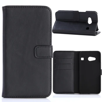 

30pcs/lot For Kyocera Android One S2 Crazy Horse Stand 3 Card Slots Retro Leather Case For Kyocera Rafre KYV40 Miraie F KYV39