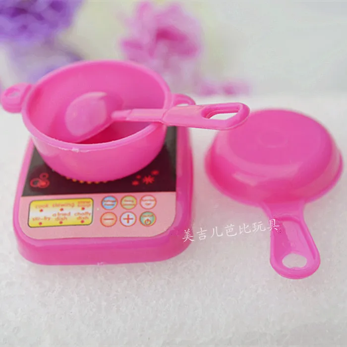 Free Shipping doll furniture 1pcs The TV doll toy accessories for barbie doll girl play house