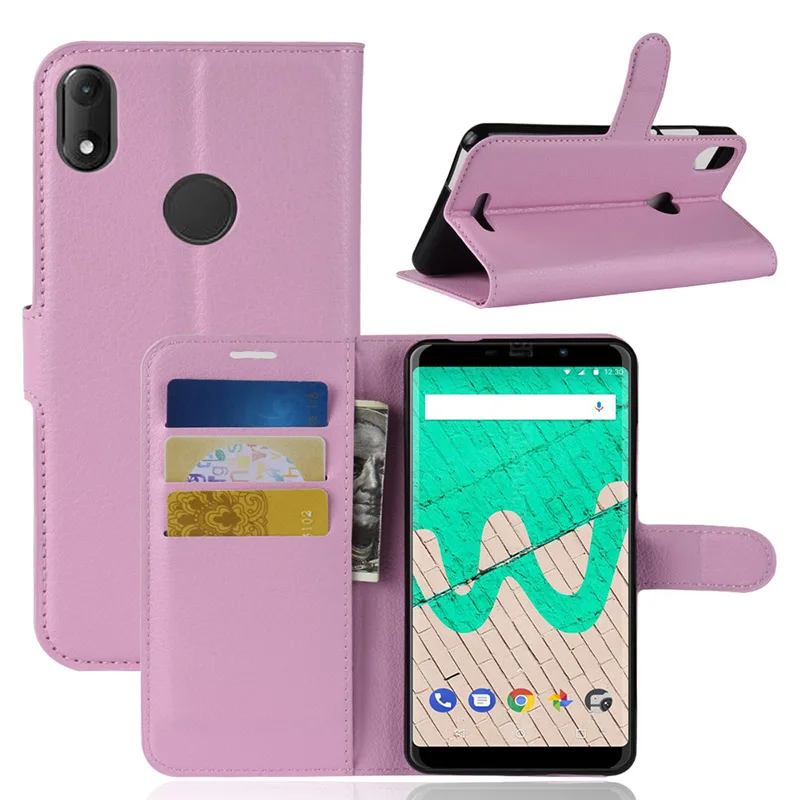Кожаный чехол кошелек с кошельком YeLun Angry Eyes Bear Bulldog для Wiko View Max GO 2 Pro Lite Tommy 3 Lenny 5 Jerry