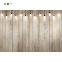 Laeacco виниловые деревянные фоны для фотосъемки деревянные доски плоская лампа свет Детские вечерние Портретные фото фоновая фотосъемка