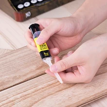 Клей для офиса Универсальный долговечный водонепроницаемый AB Клей 4 мл 2 минуты отверждения надежный эпоксидной смолы фирма канцелярские Супер жидкость