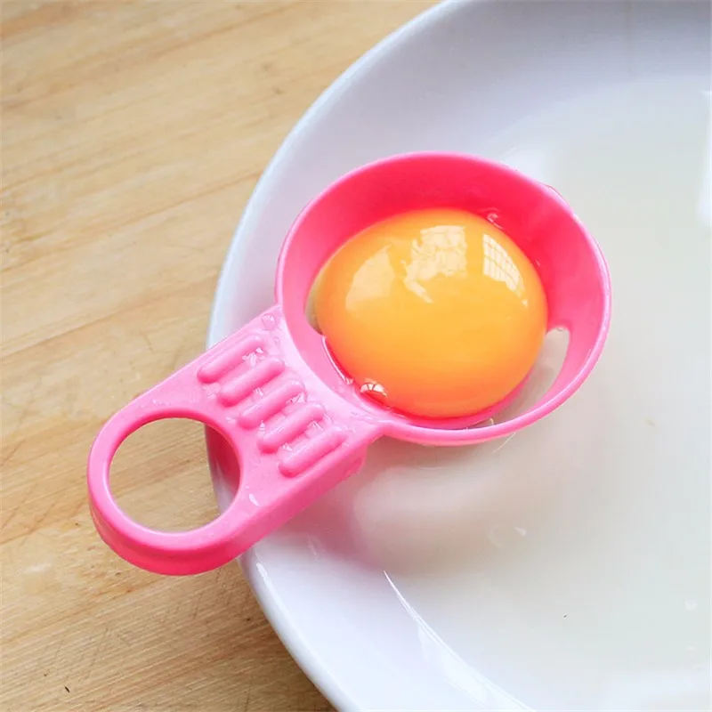 Яйцо Сепаратор белка разделительный инструмент белый желток просеивания дома кухня шеф-повара обеденный приготовления гаджет-яйцо разделитель яйца инструменты 4 цвета