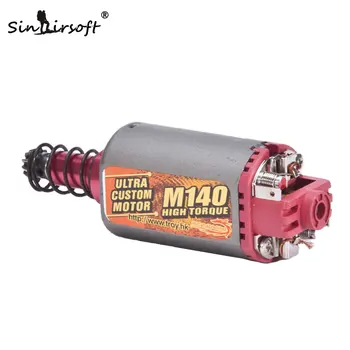 

SINAIRSOFT M140 High Twist Type High Torque Motor Long Axle AEG Airsoft Hunting Accessories for M4 M16 MP5 G3 P90 etc BD1310