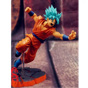 

15cm Dragon Ball Z Battle Ver. Golden Cell & Son Goku Statue Figure Model Toys