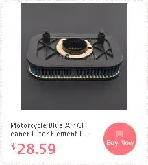 Мотоцикл синий воздухоочиститель фильтрующий элемент подходит для Harley Sportster 1200 nighster XL1200N 883 XL883