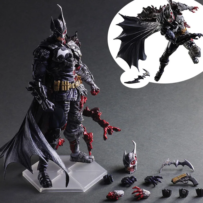 

27cm PA The Dark Knight Batman Harvey Apollo Thieves series dentaction figure Toy Collection Movie Anime child electronic pet