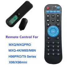 Сменный пульт дистанционного управления для MXQ/MXQPRO, MXQ-4K/M8S/M8N, H96PRO/T9 серии, X96/X96mini Android Smart tv Box пульт дистанционного управления 3B26