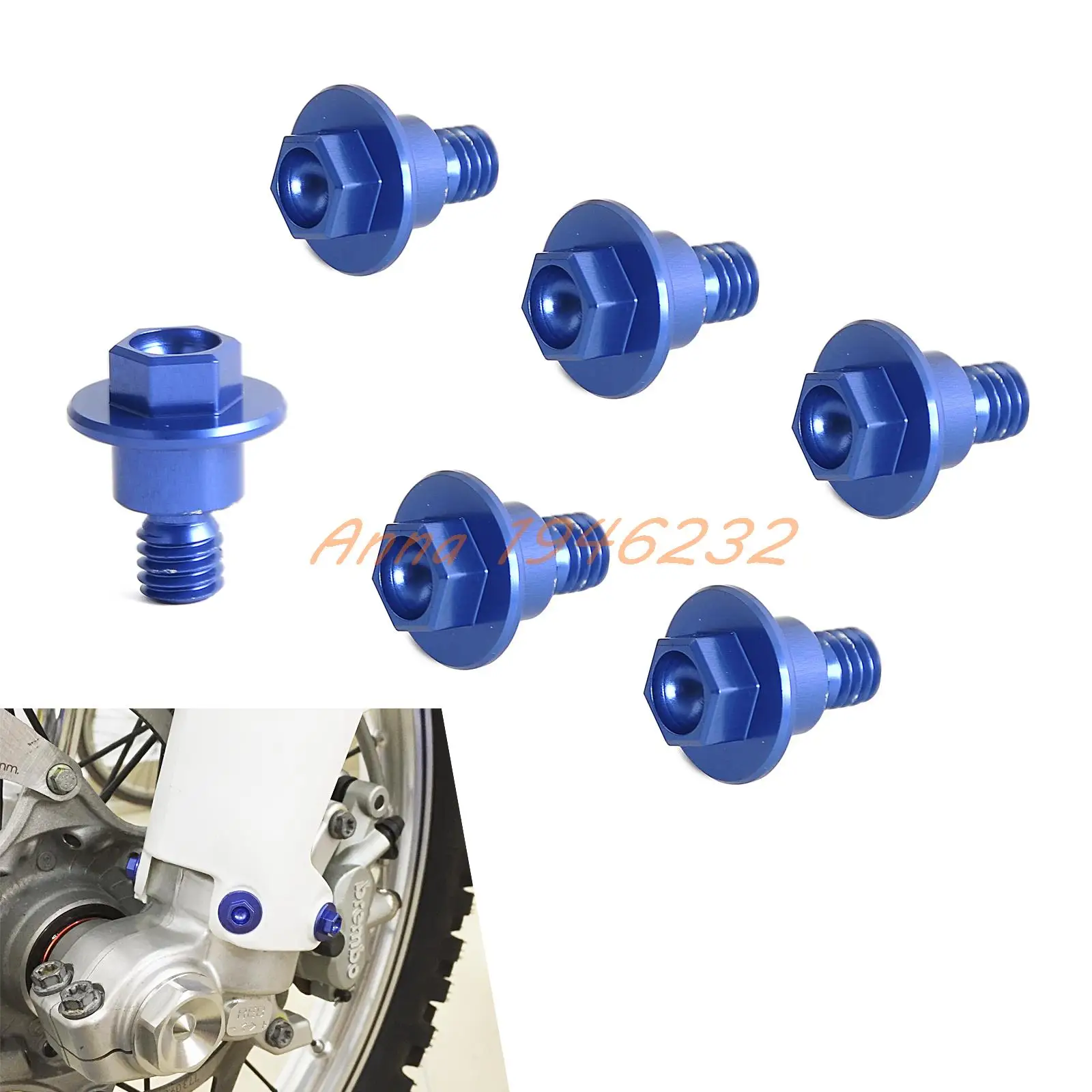 Motorcycle BOLT FORK GUARD SET For Yamaha YZ125 YZ250 YZ250F YZ450F