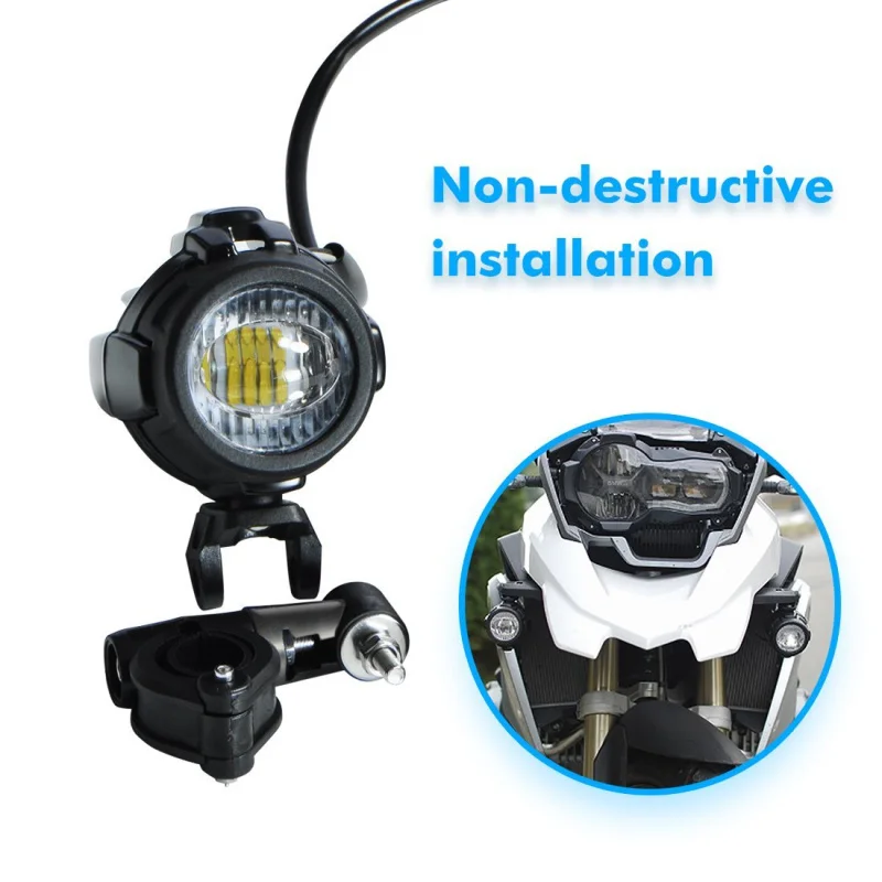 Motorcycle LED Spotlight Headlight Motorcycle LED Fog Lights For BMW R1200GS R12