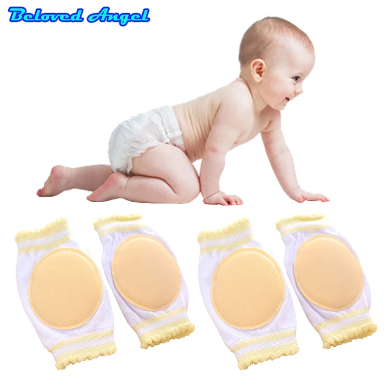 

2019 New Baby Safety Knee Pads Crawling Protector Kids Kneecaps Child Harnesses Leashes Cartoon Kneepad Girls Boys Elbow Cushion