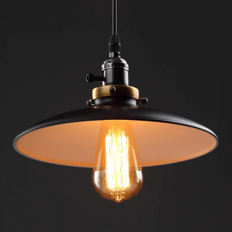 Lámparas colgantes Vintage, luminarias industriales Edison para Loft