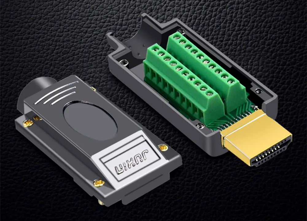 HDMI разъем без сварки HDMI 2,0 штекер DIY HD линии адаптеры поддержка 4K 2K 3D HDMI 2,0/1,4/1,3
