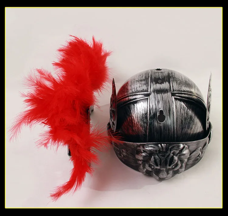 Карнавальный маскарадный шлем спартанского воина Древнего Рима