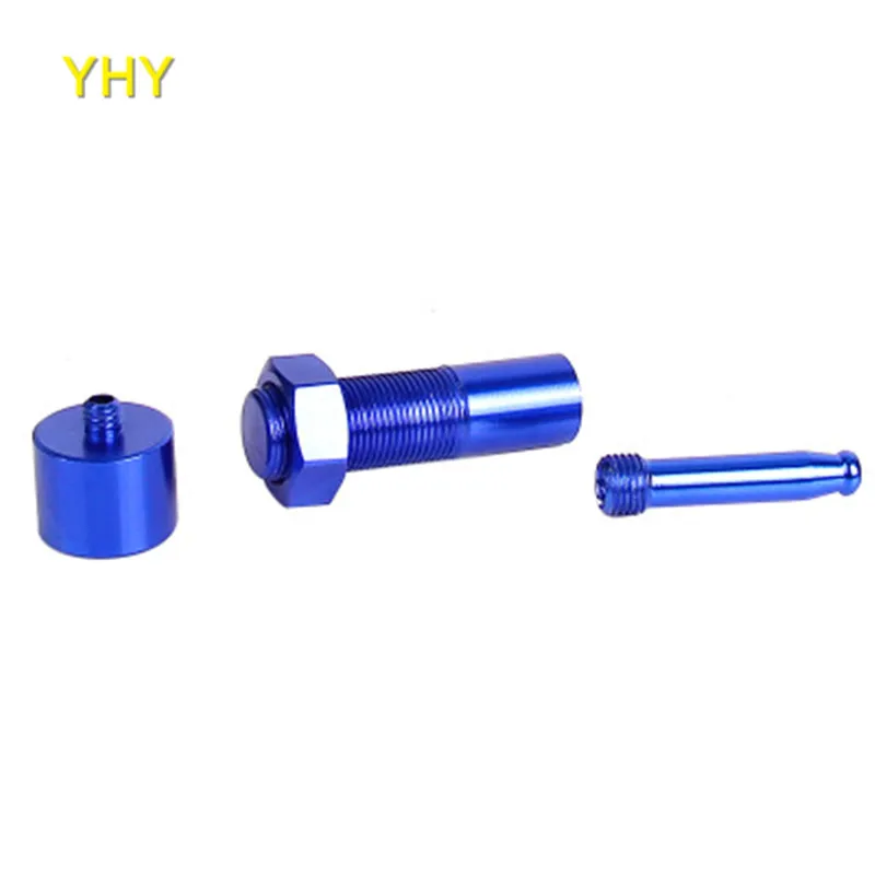 Screws Metal Smoking Pipes Portable Smoking Pipe with Mesh Filter Dry Herb Holder Cigarette Hookah Accessories DIY Smoking3