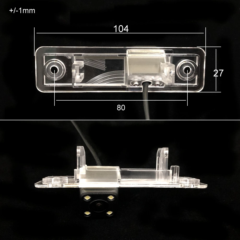 for Opel Astra Corsa B Omega Car Rear View Camera reverse Backup Parking Camera LED Night Vision Waterproof Wide Angle (3)
