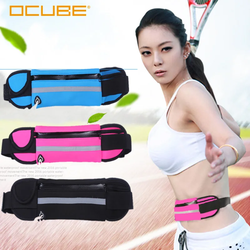 Waterproof Phone Case Cover On Hand Sports Waist Bag For Samsung Note 10 8 Pro Xiaomi Mi A3 Belt Pouch Mobile Run Gym Arm Band