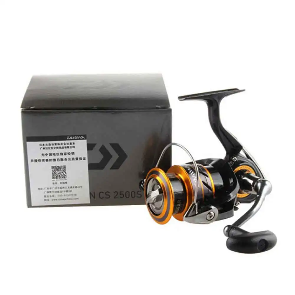Daiwa fishing reel MISSION CS 2000-4000 New size with Metail line cup 2KG-6KG Power