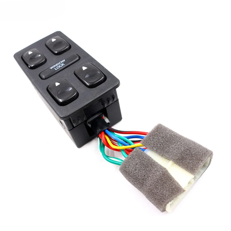 93570-28001 Front Left Driver Side Electric Power Master Window Switch for 1992 1993 1994 Hyundai Elantra Galloper