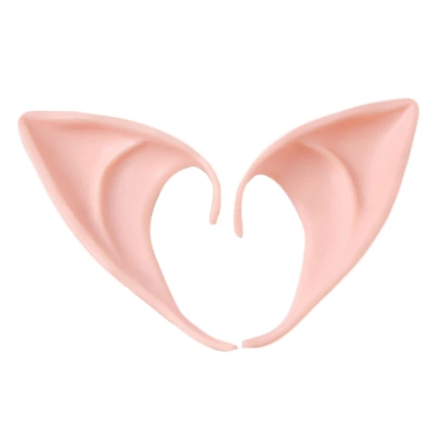 1 Pair Halloween Party Elven Elf Ears Anime Fairy Cospaly Costumes