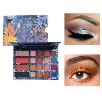 

1pc Eyeshadow Palette Diamond Glitter Eye Shadow Blush maquiagem Professional Makeup Palette High Pigment 20 Colors