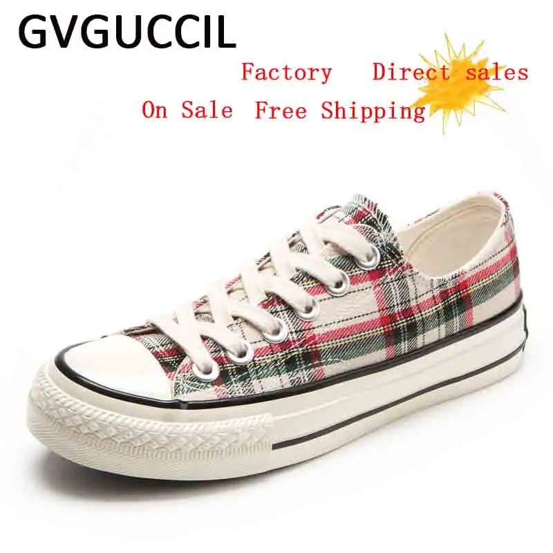 

GVGUCCIL 2019 With sneakers women men sneakers Outdoor Jogging women Skateboarding Shoes Super Light Women Canvas Shoes Flat