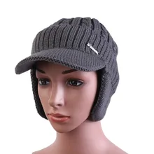 Зимняя спортивная альпинистская шапка для мужчин, вязаная шапка для женщин, толстая бархатная шерсть, теплые шапки, шапка для пеших прогулок, бега