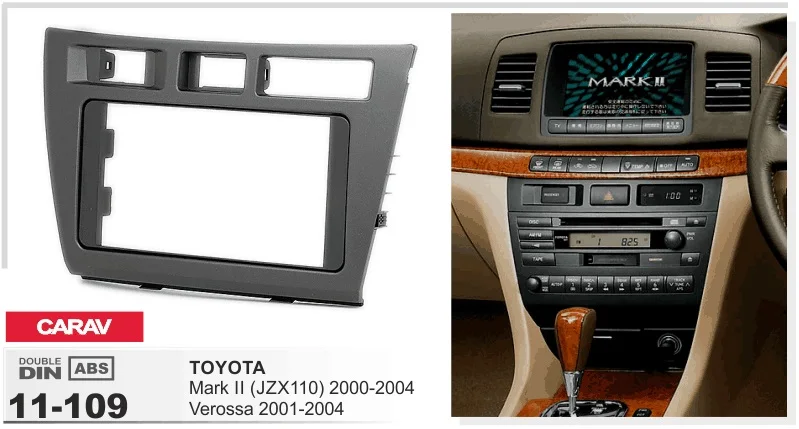 

Frame+android 6.0 car dvd player for toyota mark II jzx110 verossa 2001-2004 tape recorder 4G lite stereo head units GPS radio