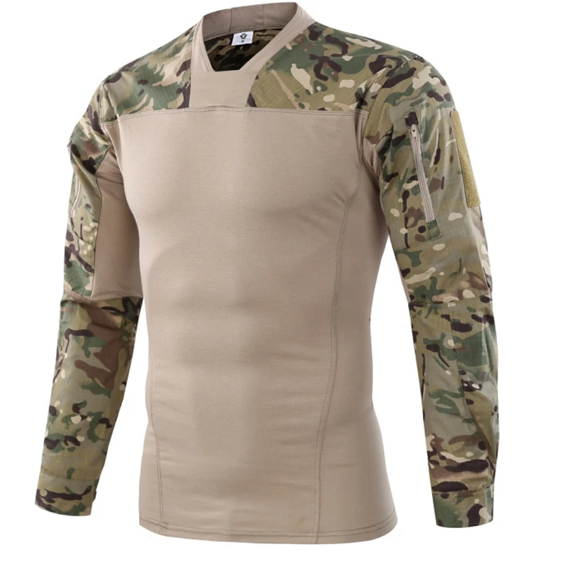 

Hiking Shirt Men Quick Dry Outdoor Shirt Long Sleeve Men Hunting Fishing Shirt Breathable Anti-UV Shirt Men Outdoor Clothing