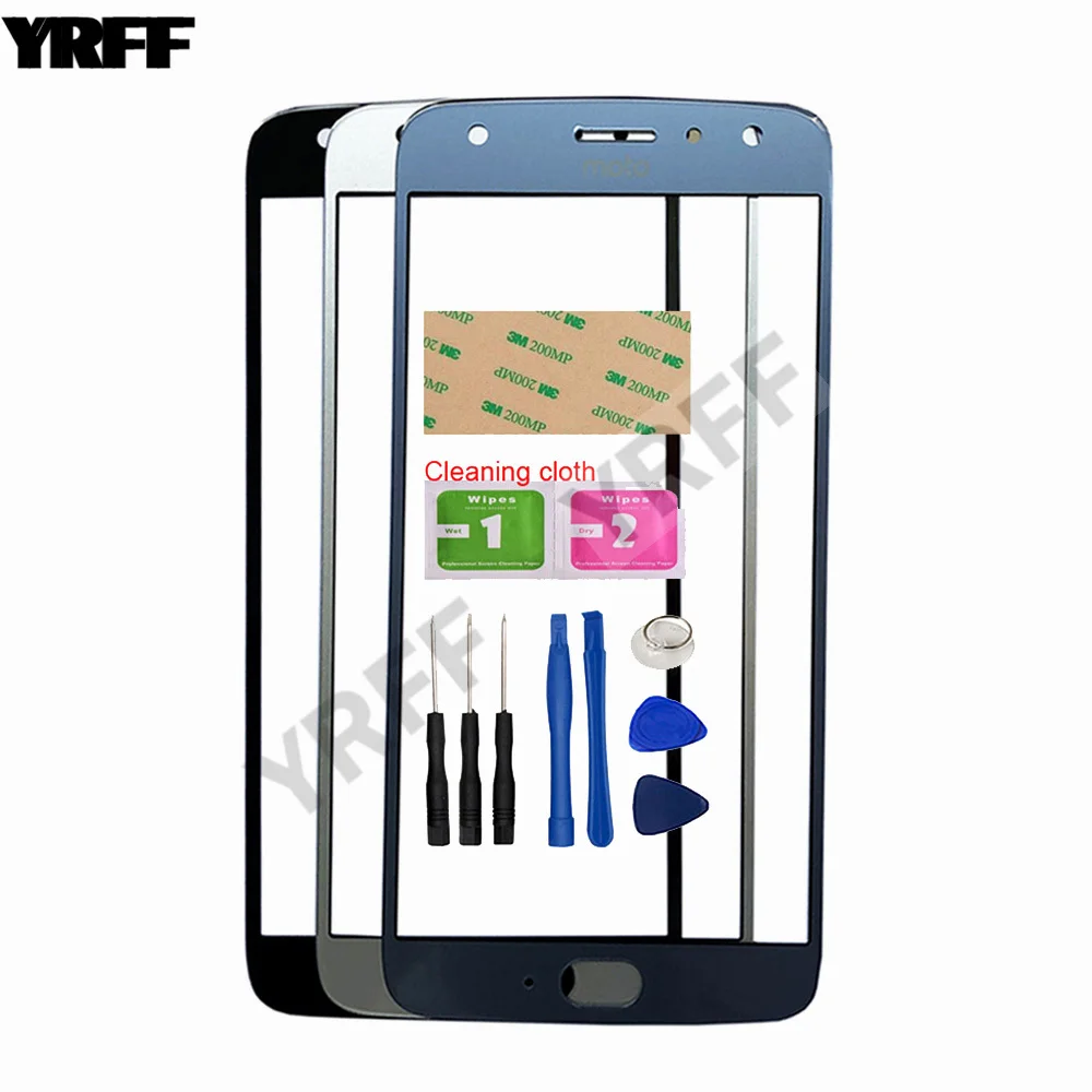 Внешнее стекло для мобильного сенсорного экрана 5 дюйма X4 Motorola Moto XT1900 замена