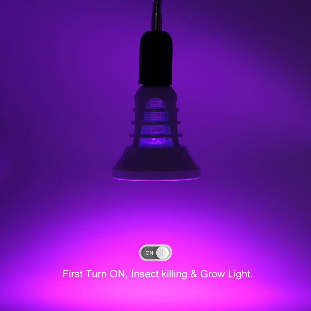 Лампы для уничтожения насекомых E27 220 В 2 в 1|Промышленные LED-лампы| |