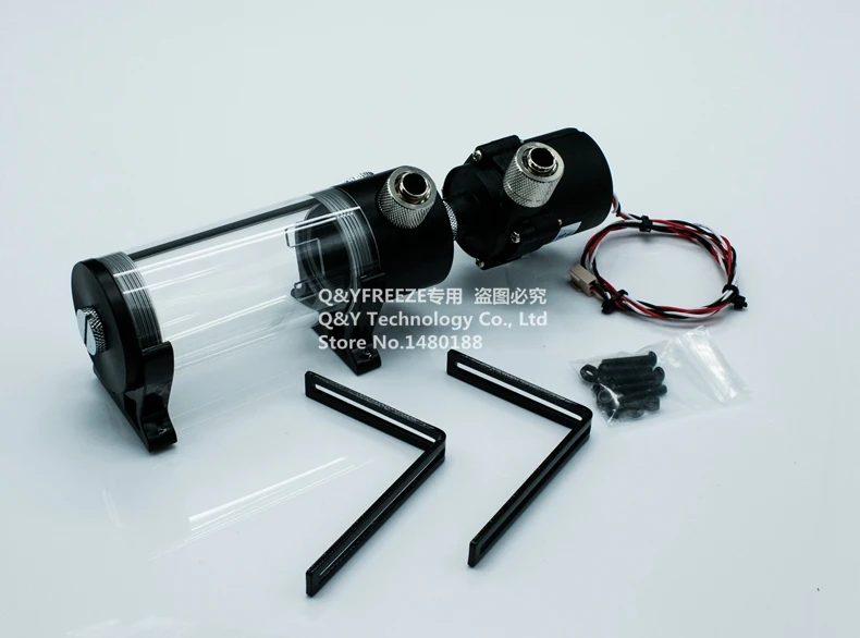 Prix pour 190mm cylindre réservoir d'eau + SC600 pompe tout-en-un ensemble Maximum débit 600L/H ordinateur l'eau de refroidissement radiateur. PUA-SC60019 Prix pour 190mm cylindre réservoir d'eau + SC600 pompe tout-en-un ensemble Maximum débit 600L/H ordinateur l'eau de refroidissement radiateur. PUA-SC60019