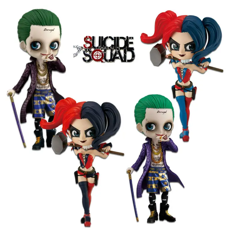 DC Comics Batma отряд самоубийц Харли Квинн Джокер ПВХ фигурка игрушка|Игровые фигурки