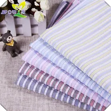 Разноцветная полоса пузыря, цветная полоса морщин, весенняя и Летняя женская одежда рубашка ткань пятна оптом