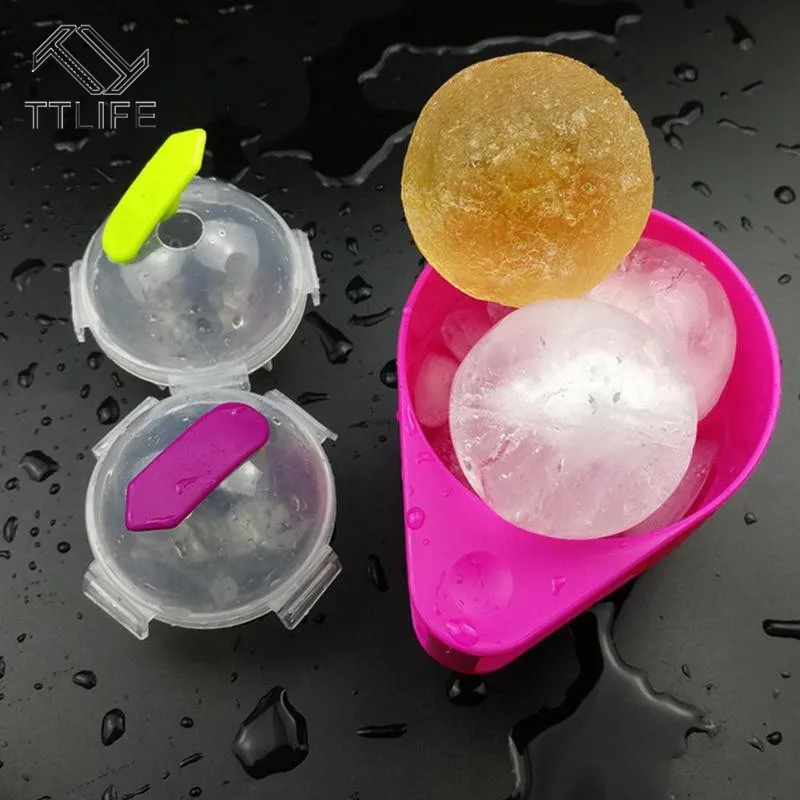 

TTLIFE 4.8 Cm Ball Ice Silicone Molds DIY Home Bar Party Cocktail Use Sphere Round Ball Ice Cube Makers Kitchen Ice Cream Moulds