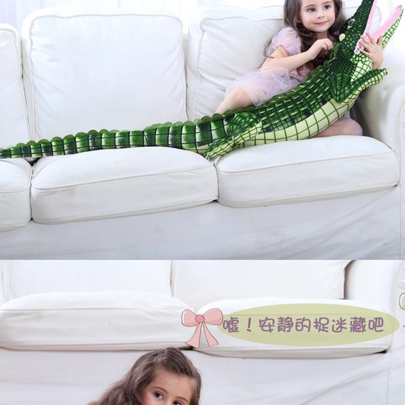 Моделирование Большой Крокодил плюшевая игрушка креативный Холдинг Спящая кукла бар подушка кукла-Акула