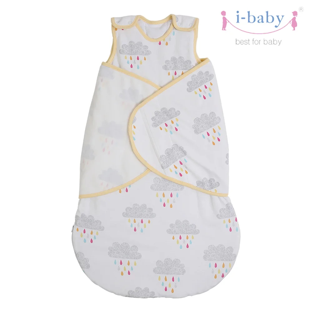 i baby Swaddling Baby Sleeping Bag Colorful Rainfall Baby Sleepwear