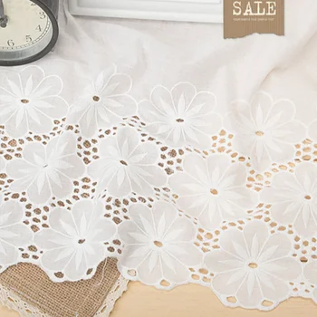 

33 cm high quality cotton cotton cloth accessories DIY manual embroidery lace lace skirt lace