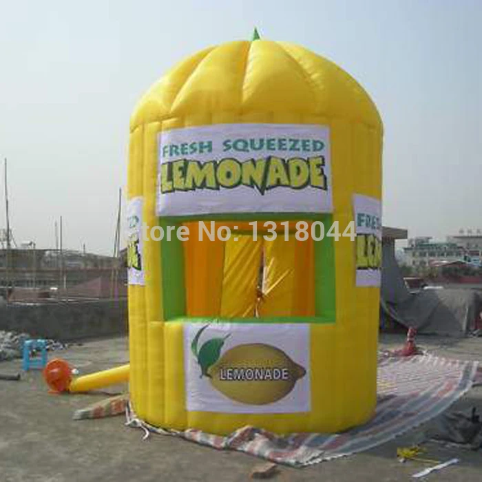 

2014 new design inflatable lemonade stand bar