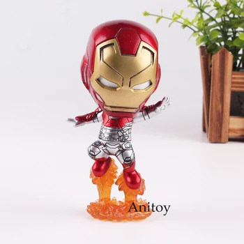 

Marvel Figure Iron Man Action Figure Cosbaby Bobble Head Toy 2 Styles PVC Action Figure Collectible Model Toy 13cm KT4726