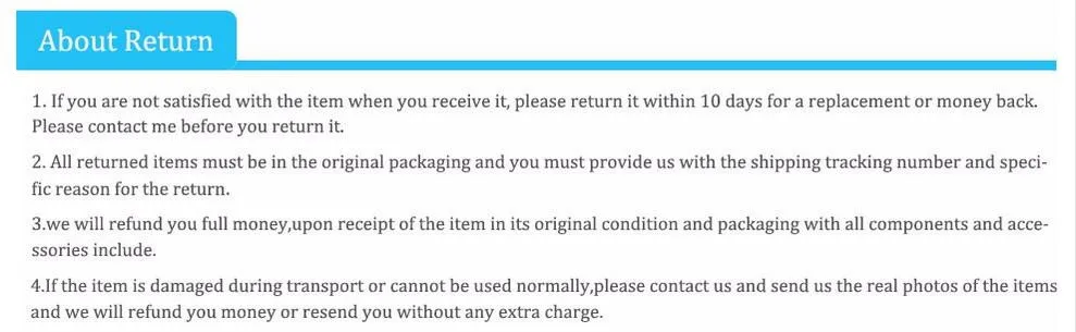 ABOUT Return