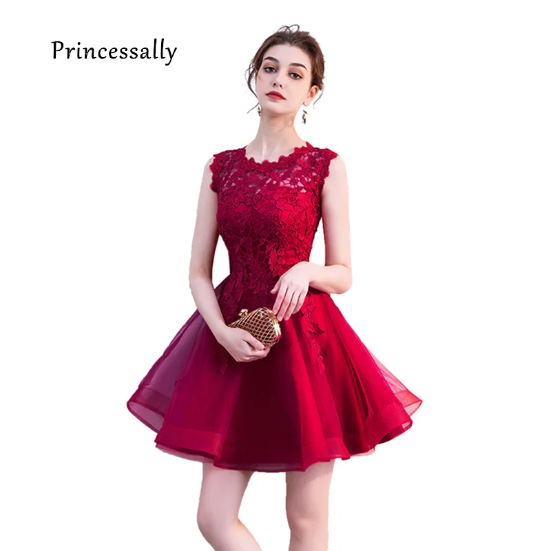 vestido vermelho curto para casamento