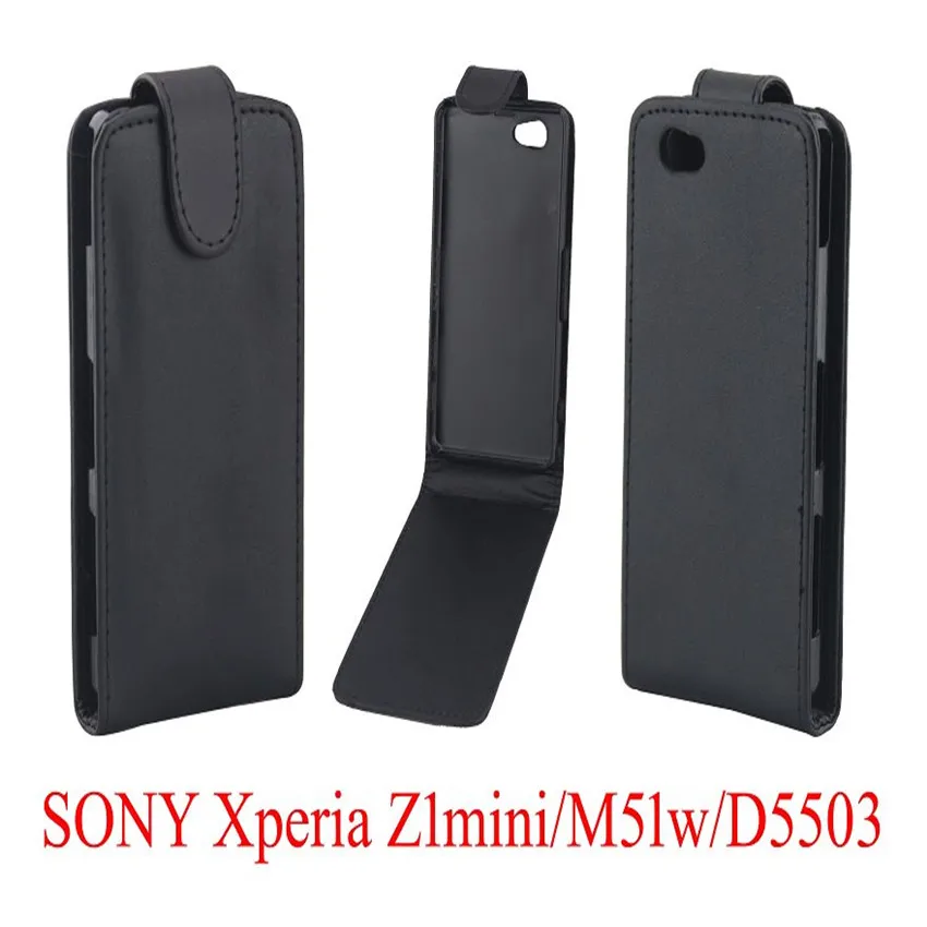 Чехол для телефона из искусственной кожи откидной Sony Xperia Z1 Compact Mini D5503