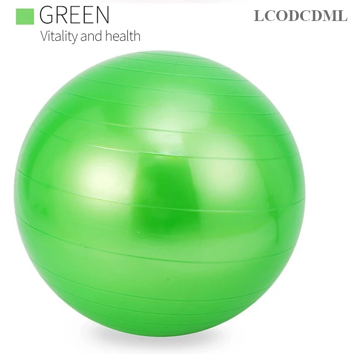 Мяч для йоги fitball мячи пилатеса утолщенный Женский мяч снижения веса фитнеса