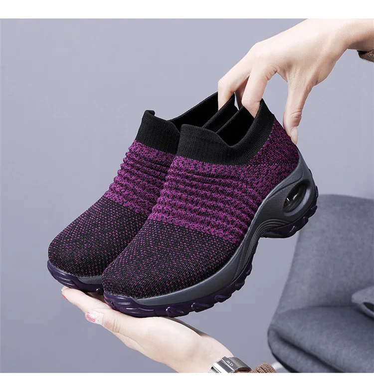 QJ 1839-Weav Women Shoes Casual Women Sneakers 2019-4
