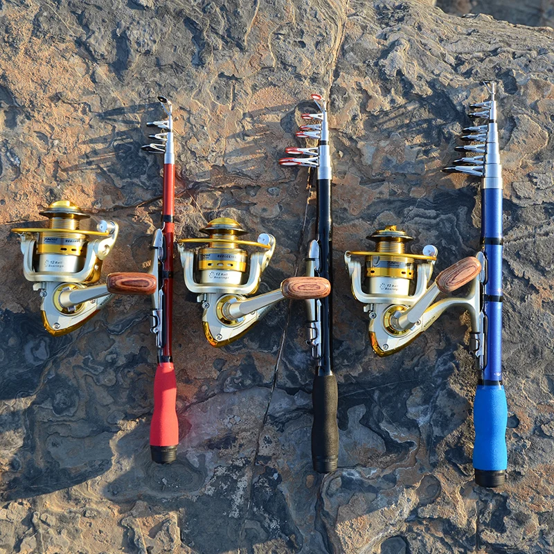 

FishingLife Portable Pocket Telescopic Mini Fishing Pole Folded Fishing Sea Rod Long-distance Ultra-short River Lake Boat ocean