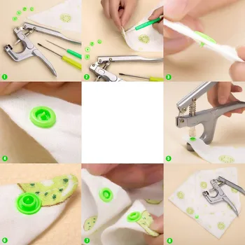 

1 Set Plastic Snap Buttons No-Sew T5 Snaps Sewing Notions Fasteners Snaps Arts and Crafts Sewing Accessories High Quality Z425